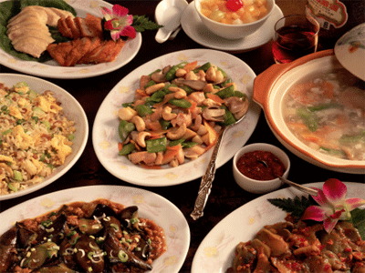 Vegetarian fare with an Oriental twist
