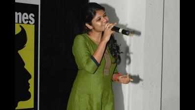 Deepthi Suresh's voice bowled the judges over at the auditions of Clean & Clear Chennai Times Fresh Face 2015 at SSN College of Engineering in Chennai