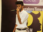 Faizaan Ahmed during the auditions