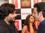 R. Madhavan and Sharman Joshi at the musical event