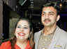 Sumita (L) and Ajay Sharma