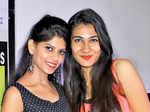Ananya Mishra poses with her friend Divyanshi
