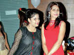 Honey Verma and Shilini Singh during the freshers party
