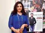 Meena during the launch of a designer clothing