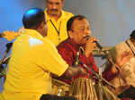 Artists perform during the audio launch