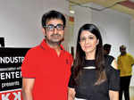 Bharat and Divya during an event