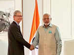 Earlier, Apple CEO Tim Cook had also called on Prime Minister Modi