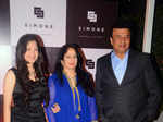 Anu Malik with wife Anju and daughter Anmol