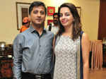 Arshad and Zohar during a musical event