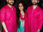 Shraddha Pandit and Neil Nitin Mukesh with a guest