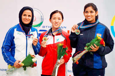 Ayonika shoots bronze as India add to medal count