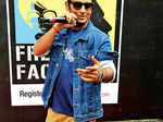 ​Anuj Anand speaks during the auditions