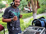 DJ Saurabh during the auditions