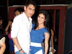 Bony and Karishma during a party