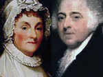 ​John Adams, second President of the United States and his wife, Abigail,