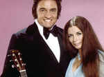​Country musicians Johnny Cash and June Carter