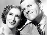 Comic duo George Burns and Gracie Allen spent forty years together