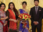 Khushboo during the wedding reception