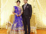 Feroz - Vijayalakshmi's wedding reception