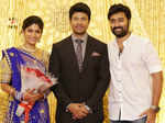 Prasanna poses with Vijayalakshmi