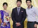 Srikanth poses with Vijayalakshmi and Feroz