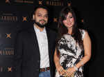 Farhan Azmi and Ayesha Takia at the launch party