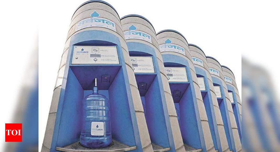 Delhi Jal Board To Set Up 280 More Water Atms Times Of India 