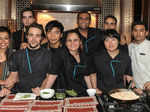 Chef Gaggan Anand's team poses