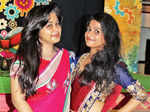 Manisha (L) and Afhaya during the fresher