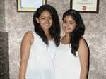 Anusha and Shravanthi during a party
