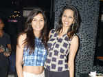 Sandhya and Bhavna during a party