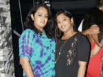 Saveetha and Sajna during a party