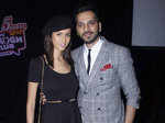 Nitin Mirani poses with a friend