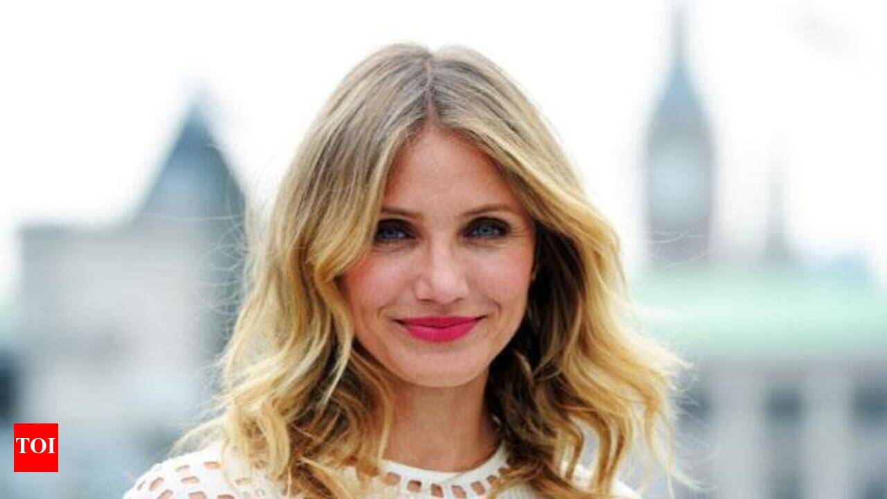 Cameron Diaz tumbled during night out with Benji Madden | English Movie  News - Times of India
