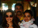 Sangeeta Ahir and Sachin Ahir during the promotion