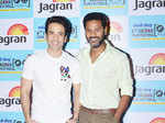 Tusshar Kapoor and Prabhu Dheva at 6th Jagran Film Festival