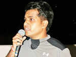 Dhanush Acharya during the event