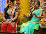 Upasna Singh and Siddharth Sagar on the sets