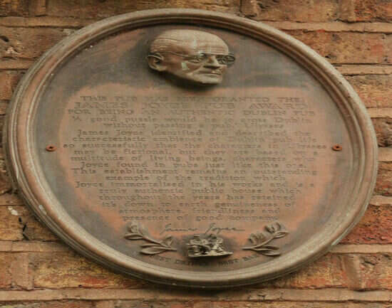 James Joyce certified pub