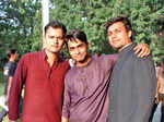 Avinash, Abhinash and Srvad during the World Tourism Day celebrations