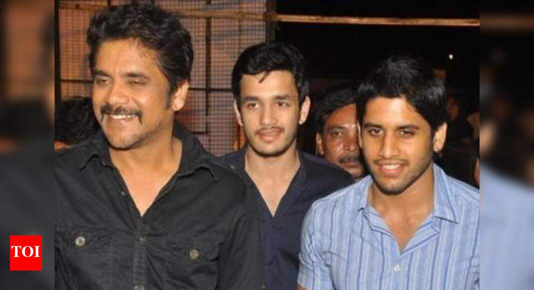 Ss Thaman Nagarjuna And Naga Chaitanya To Be Seen In Akhil Song Telugu Movie News Times Of India