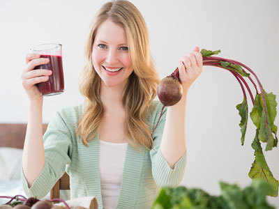 Drinking beetroot outlet juice