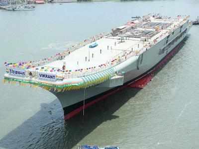 Aircraft carrier INS Vikrant will be delivered to Navy on time: Cochin Shipyard chief