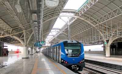 Chennai Metro Rail begins trial run between Alandur and Little Mount |  Chennai News - Times of India