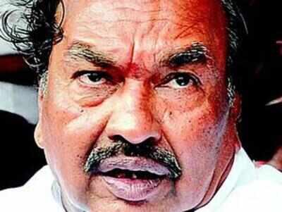 Senior Karnataka BJP leader Eshwarappa faces criticism over remarks on rape