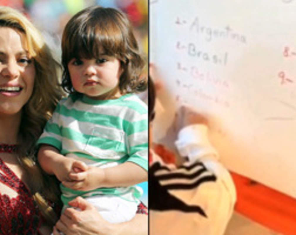 
Watch this cute video of Shakira's son Milan
