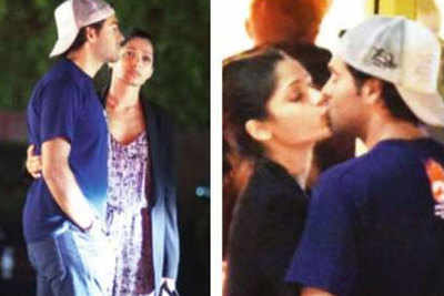 Clicked: Freida Pinto kissing her boyfriend