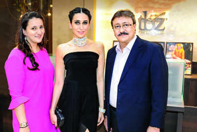 Karisma Kapoor attends a preview to celebrate the opening of TBZ: The Original in Bandra