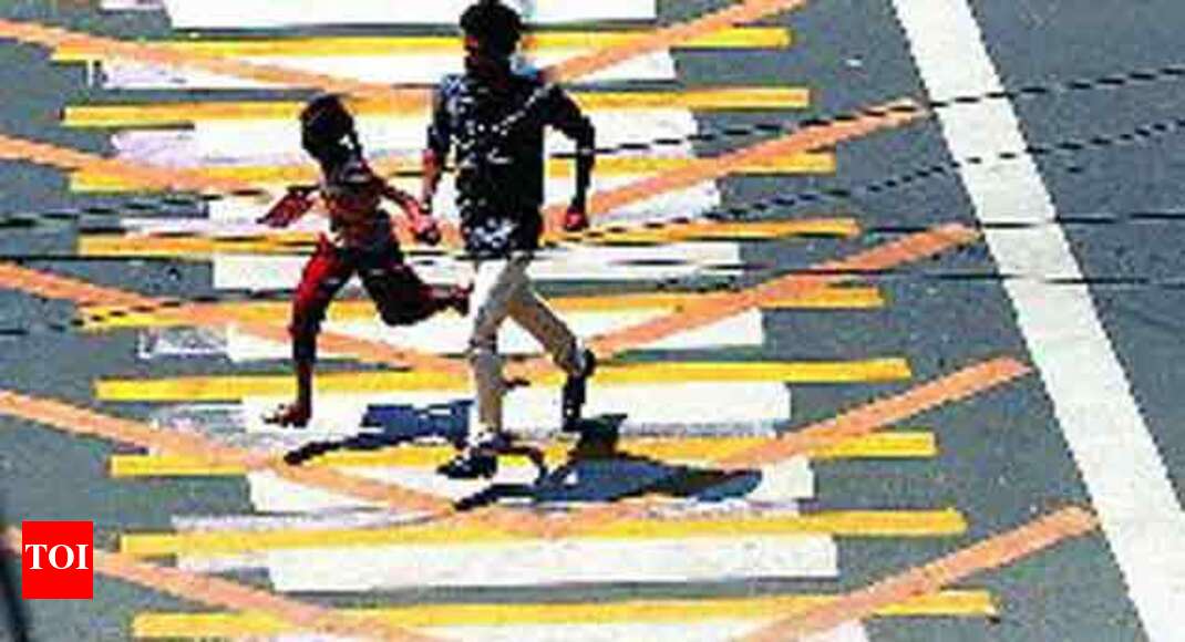 Coming soon: Tabletop pedestrian crossings in Chennai | Chennai News ...