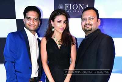 Soha Ali Khan attends Fiona Solitaires's preview of Moissanite Solitaire Jewellery collection in Mumbai